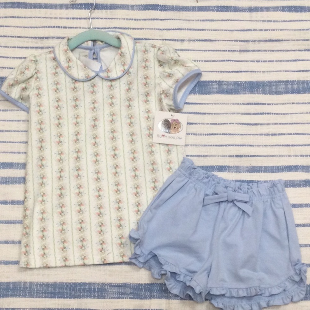 NWT RUTH & RALPH  girls 2 piece set
